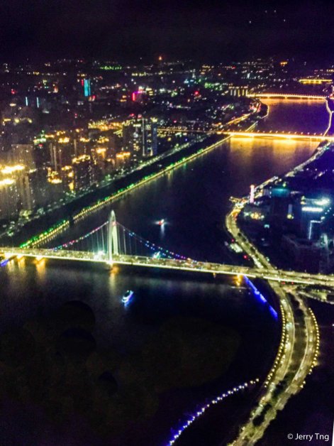 Panaromic view of the Guangzhou City