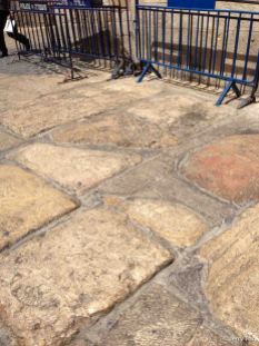 Paving stones from the Second Temple period (100BC - 100AD)