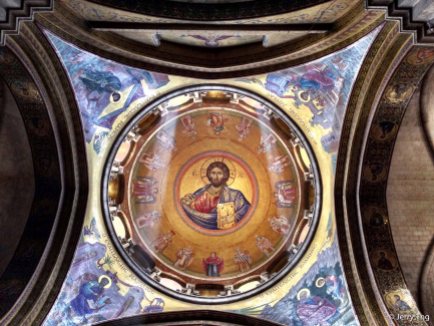The Christ Pantocrator mosaic