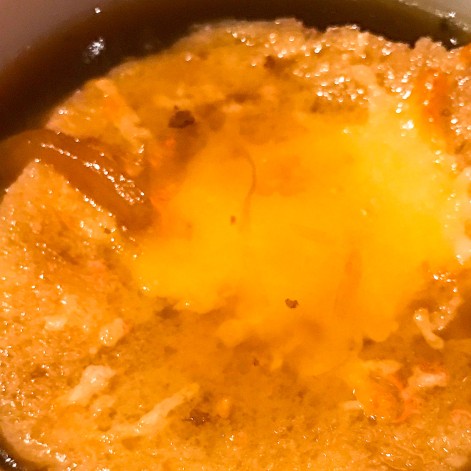 Baked french onion soup